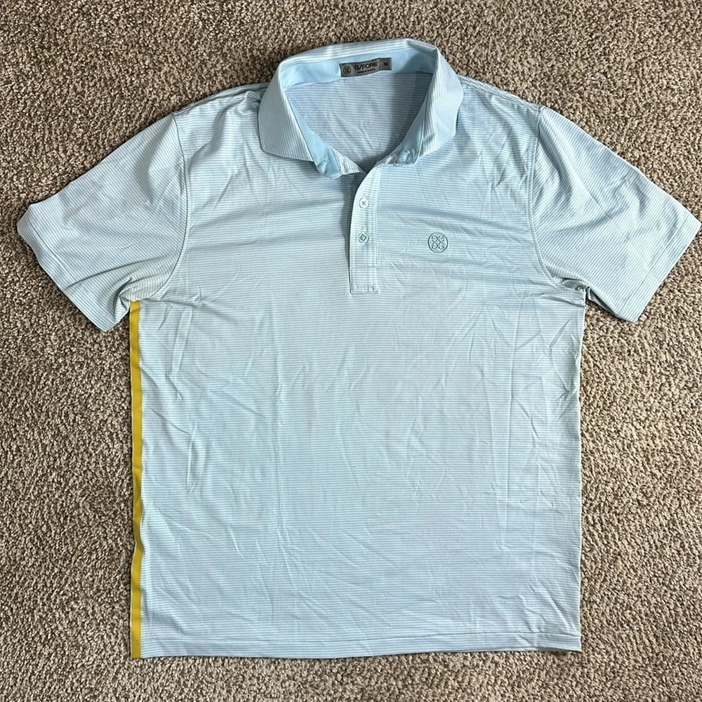 G Fore Striped Polo Golf